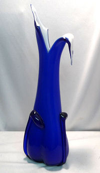 Cased Glass Vase