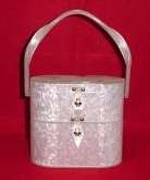 RARE Wilardy Double Compartment Purse with Mirrored Lid