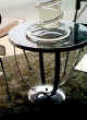 Howell Deco Black & Chrome Table