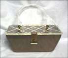 Lucite Purse by Janet David of Miami