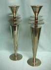 Pair of Art Moderne' Candles