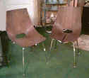 Walnut Ribbon Chairs