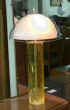 Gold Lucite Table Lamp