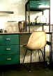 George Nelson Steelframe Desk and Nightstand